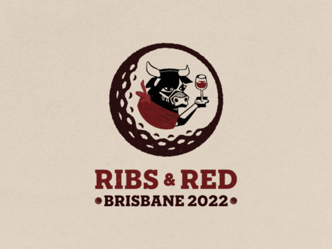 Ribs and Red Brisbane 2022 logo
